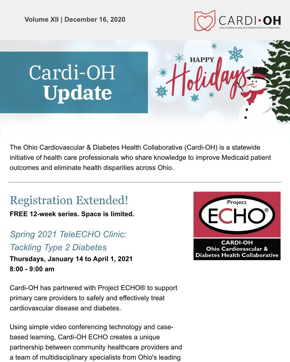 Cardi-OH Update Volume 12