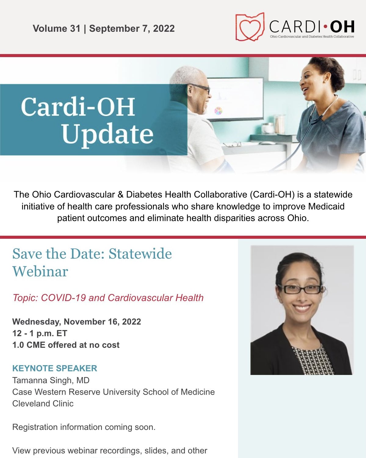 Cardi-OH Update Volume 31