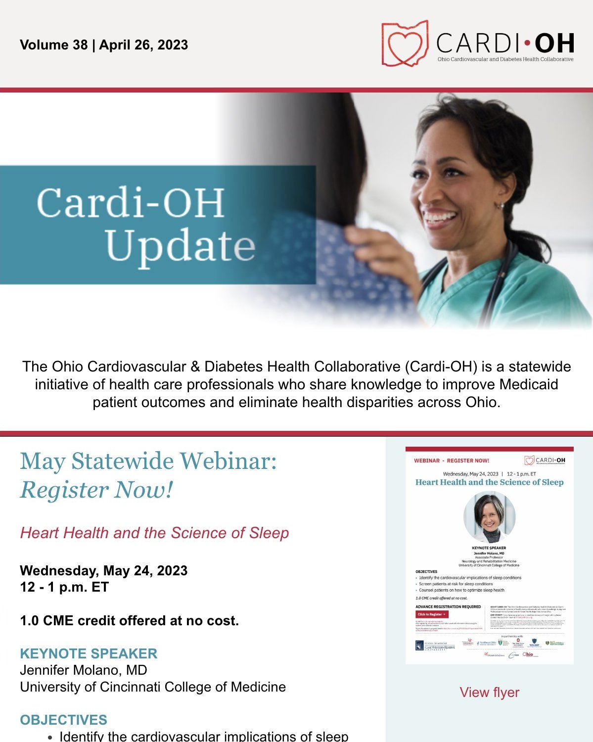 Cardi-OH Update Volume 38