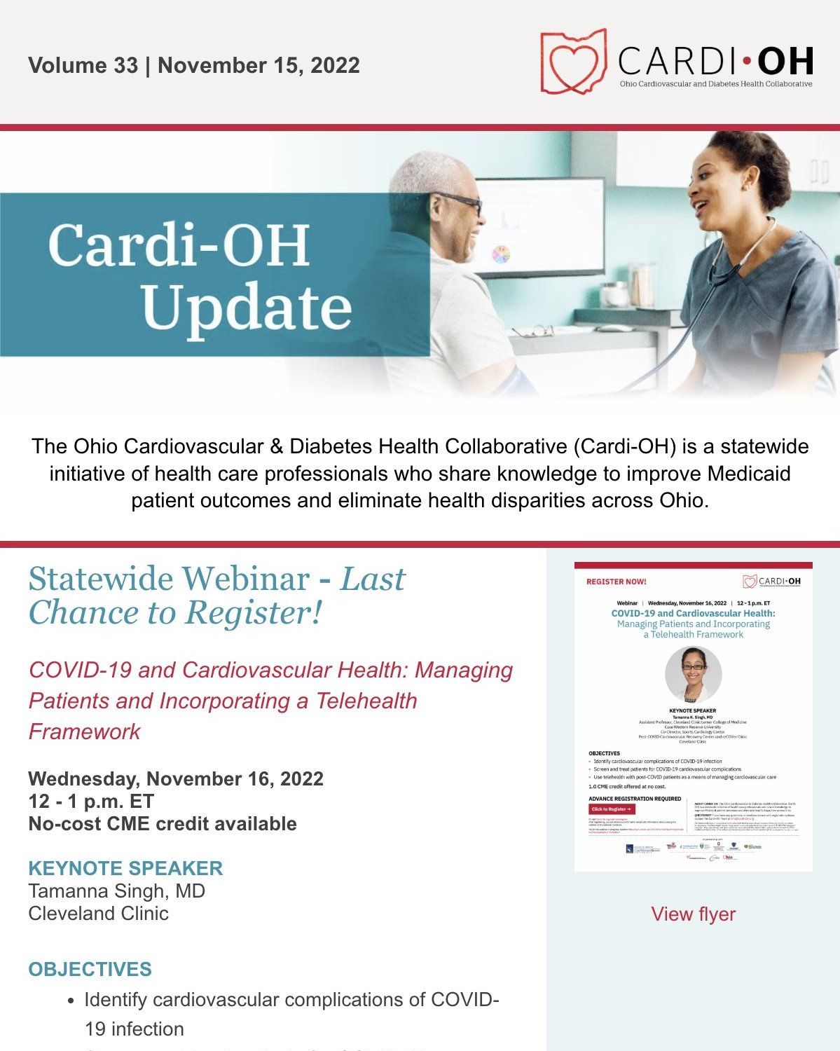 Cardi-OH Update Volume 33