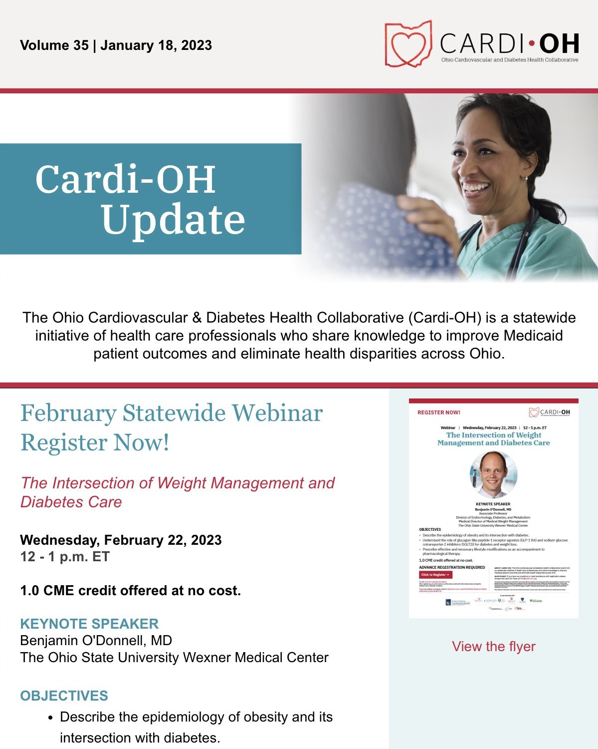 Cardi-OH Update Volume 35
