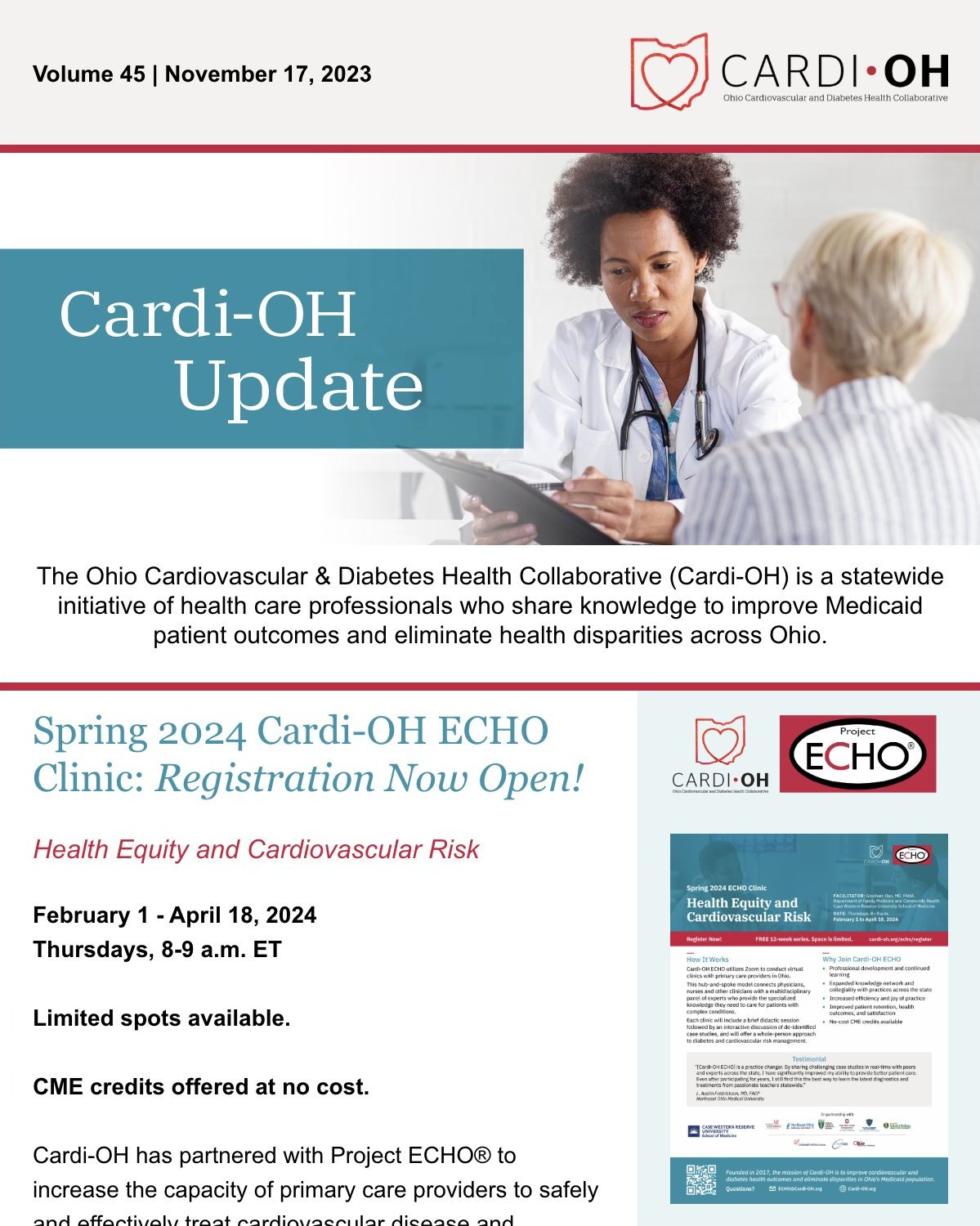 Cardi-OH Update Volume 45