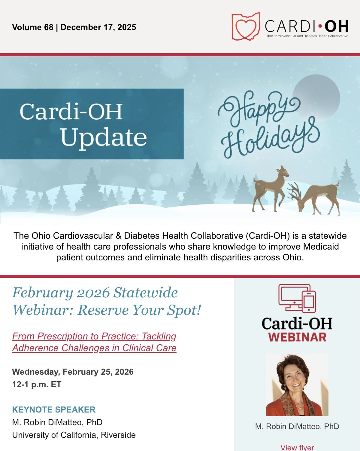 Cardi-OH Update Volume 68