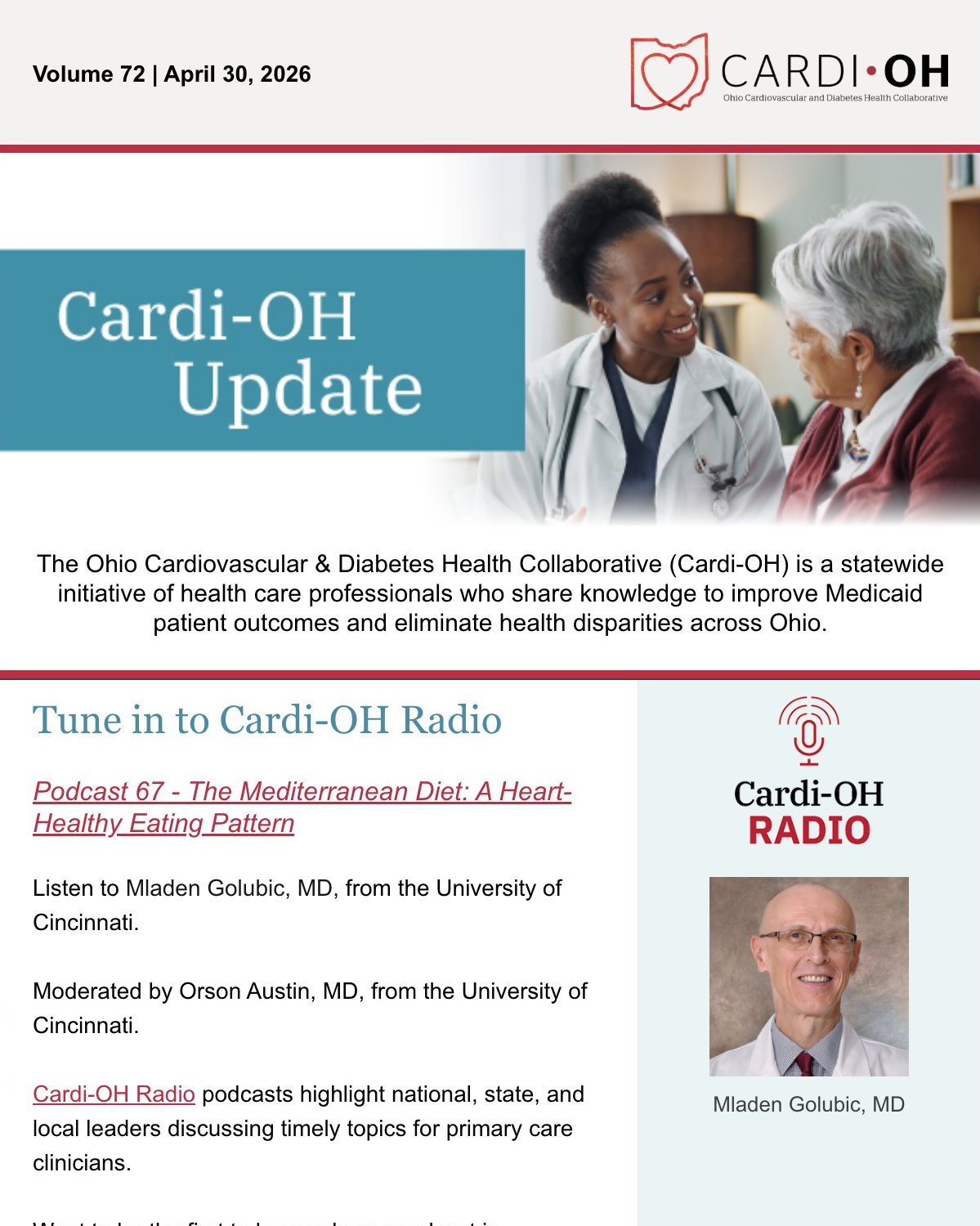 Cardi-OH Update Volume 72