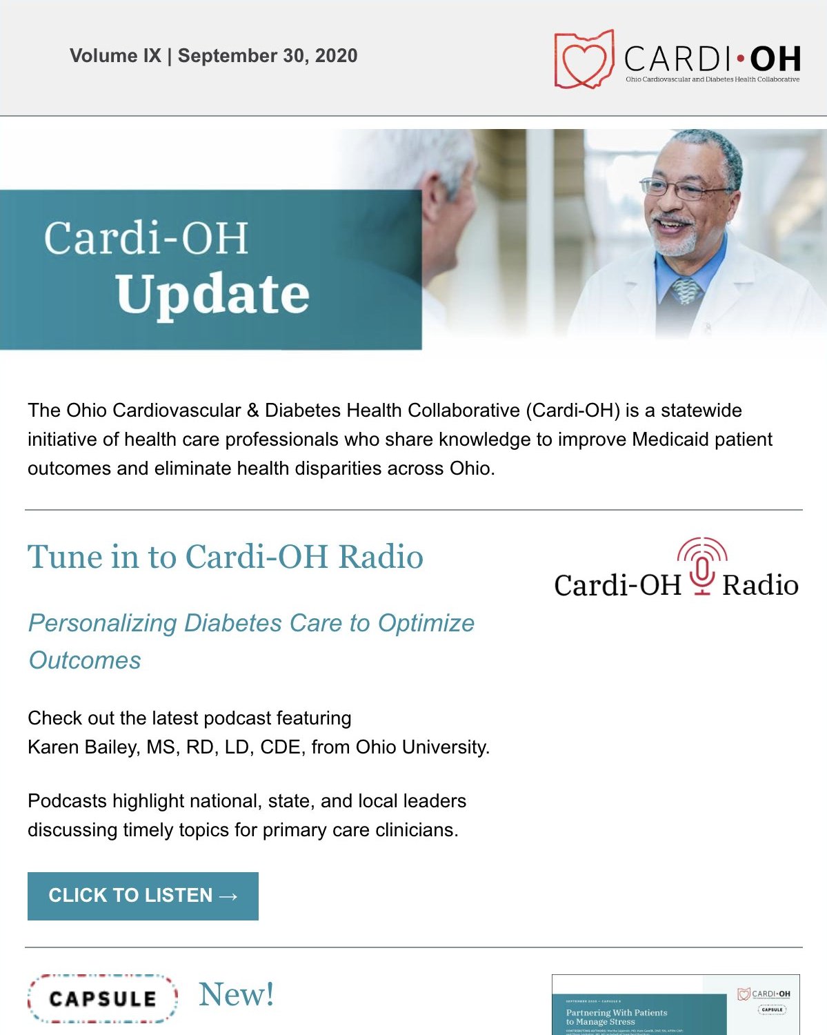 Cardi-OH Update Volume 9