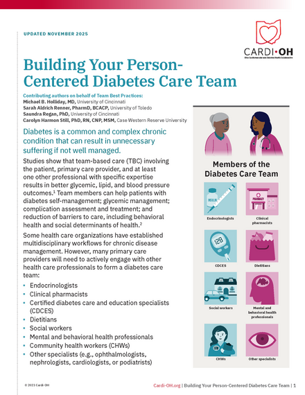 Building Your Person-Centered Diabetes Care Team