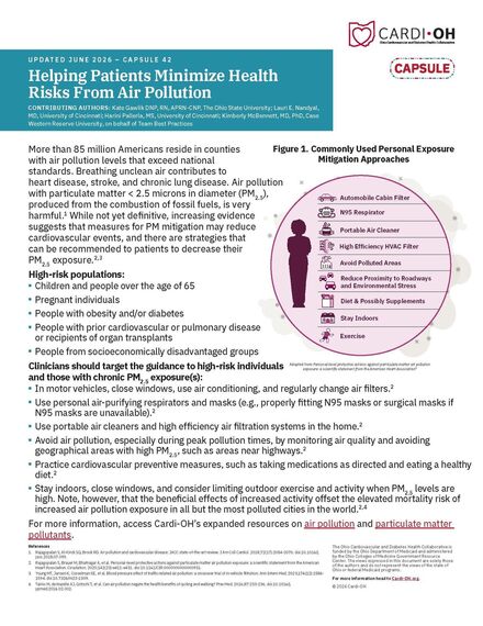 Capsule 42 - Helping Patients Minimize Health Risks From Air Pollution 