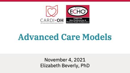 Advanced Care Models