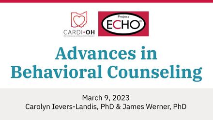 Advances in Behavioral Counseling