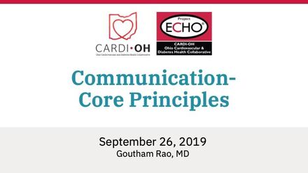 Communication: Core Principles