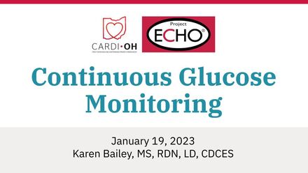 Continuous Glucose Monitoring