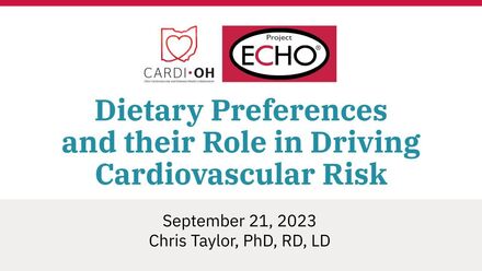 Dietary Preferences and Their Role in Driving Cardiovascular Risk