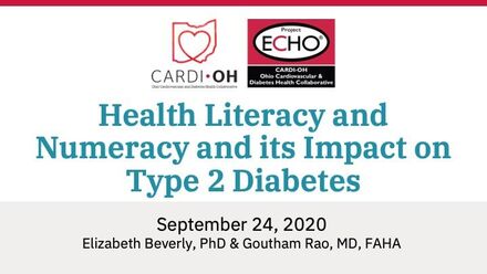 Health Literacy and Numeracy and its Impact on Type 2 Diabetes