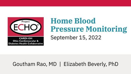 Home Blood Pressure Monitoring