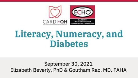 Literacy, Numeracy, and Diabetes