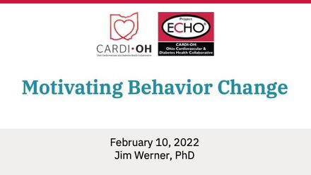 Motivating Behavior Change