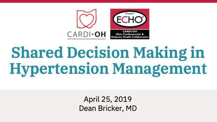 Shared Decision Making in Hypertension Management