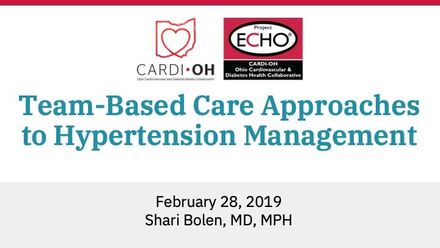 Team-Based Care Approaches to Hypertension Management