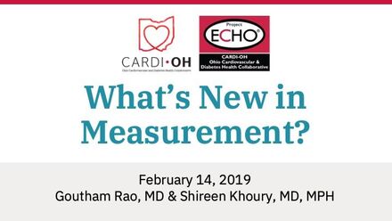What's New in Measurement?