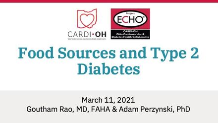 Food Sources and Type 2 Diabetes