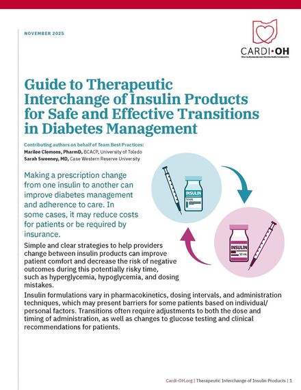 Guide to Therapeutic Interchange of Insulin Products for Safe and Effective Transitions in Diabetes Management