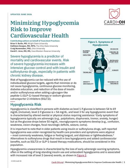 Minimizing Hypoglycemia Risk to Improve Cardiovascular Health