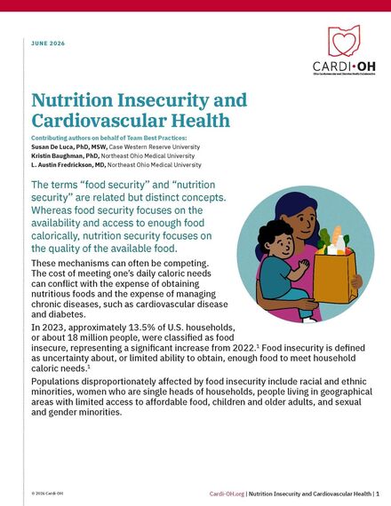 Nutrition Insecurity and Cardiovascular Health