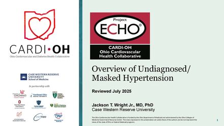 Overview of Undiagnosed/Masked Hypertension