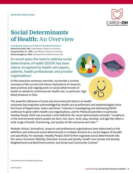 Social Determinants of Health: An Overview