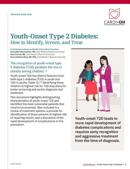 Youth-Onset Type 2 Diabetes: How to Identify, Screen, and Treat